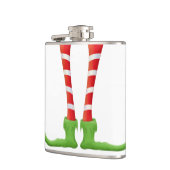Flasques Joli Christmas Elf Fun Bar Boire Cadeau (Gauche)