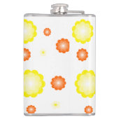 Flasques Joli coloré motif fleur de marguerite (Dos)