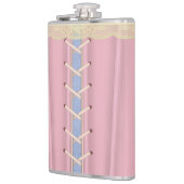 Flasques Joli Corset Lacé Rose (Gauche)