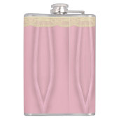 Flasques Joli Corset Lacé Rose (Dos)