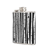 Flasques Joli motif noir blanc (Gauche)
