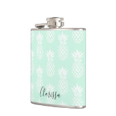 Flasques Joli motif vert en bon état mignon élégant (Gauche)