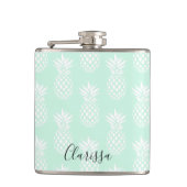Flasques Joli motif vert en bon état mignon élégant (Devant)