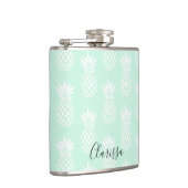 Flasques Joli motif vert en bon état mignon élégant (Droite)
