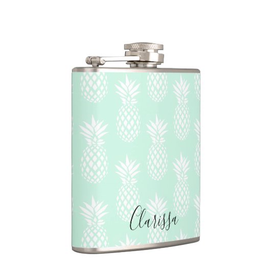 Flasques Joli motif vert en bon état mignon élégant (Droite)
