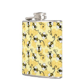 Flasques Joli petit motif abeilles (Gauche)