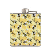 Flasques Joli petit motif abeilles (Dos)
