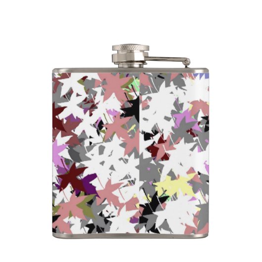 FLASQUES JOLIE FEUILLES D'ARBRE (Dos)