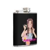 Flasques Jolie fille esthétique | Illustration du maquillag (Droite)