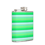 Flasques Jolies rayures vert aqua (Droite)
