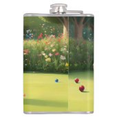 Flasques Jolly Lawn Bowler Man, (Dos)