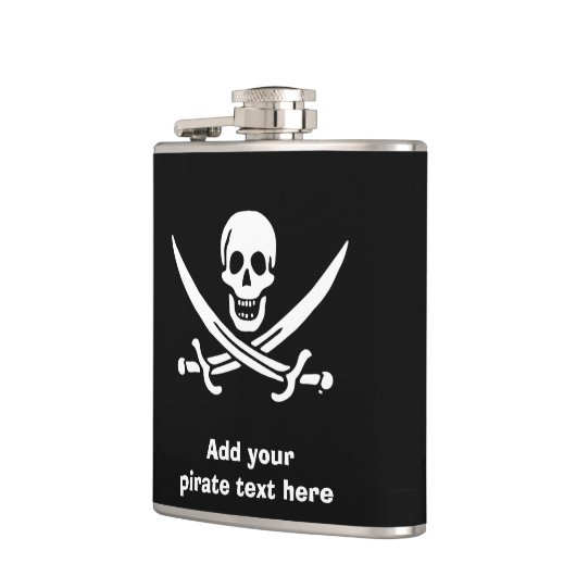 Flasques Jolly roger drapeau de pirate (Gauche)