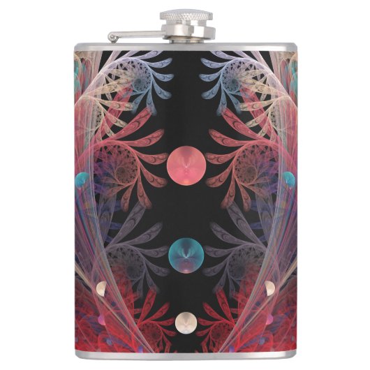 Flasques Jonglage Abstrait Art moderne Imaginaire fractal (Devant)