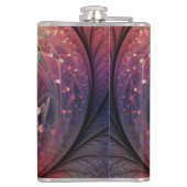 Flasques Jonglage Abstrait Art moderne Imaginaire fractal (Dos)