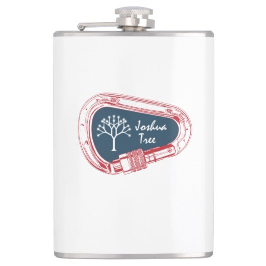 Flasques Joshua Tree Escalade Carabiner (Devant)