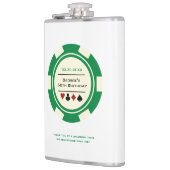 Flasques Jour d'anniversaire de la puce de Poker Casino Ver (Gauche)