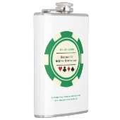 Flasques Jour d'anniversaire de la puce de Poker Casino Ver (Droite)