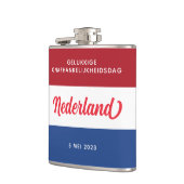 Flasques Jour de l'indépendance de Pays-Bas (Gauche)