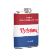 Flasques Jour de l'indépendance de Pays-Bas (Droite)