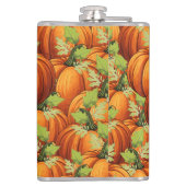 FLASQUES JOUR DE THANKSGIVING CITROUILLES (Dos)
