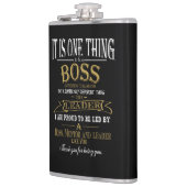 Flasques Jour du patron Départ de la retraite cadeau (Gauche)