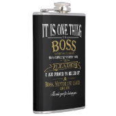 Flasques Jour du patron Départ de la retraite cadeau (Droite)