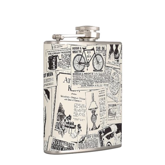 Flasques Journal vintage (Droite)