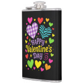 Flasques Joyeuse Saint-Valentin - Cœurs Amour (Gauche)