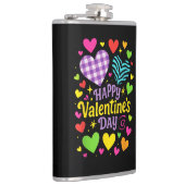 Flasques Joyeuse Saint-Valentin - Cœurs Amour (Droite)