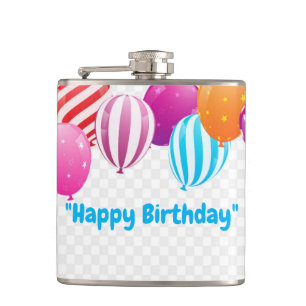 Flasques Joyeux anniversaire