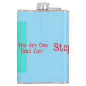 Flasques Joyeux anniversaire Vous Cool Tabby Chat Mens Mari (Dos)