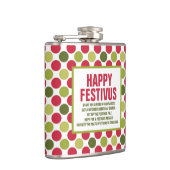 Flasques Joyeux Festivus Fun Flask par ©NHC (Droite)