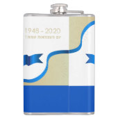 Flasques Joyeux Israel Independence Day Blue Star de David (Dos)