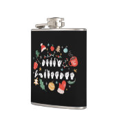 Flasques Joyeux Noël - ASL American Sign Language III (Gauche)