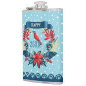 Flasques Joyeux Noël et Bonne Année ! 20XX Oiseau Rouge (Gauche)