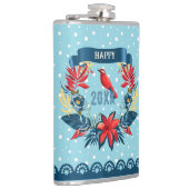 Flasques Joyeux Noël et Bonne Année ! 20XX Oiseau Rouge (Droite)