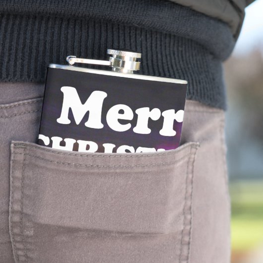 Flasques Joyeux Noël et bonnes nouvelles de l'année (In Situ)