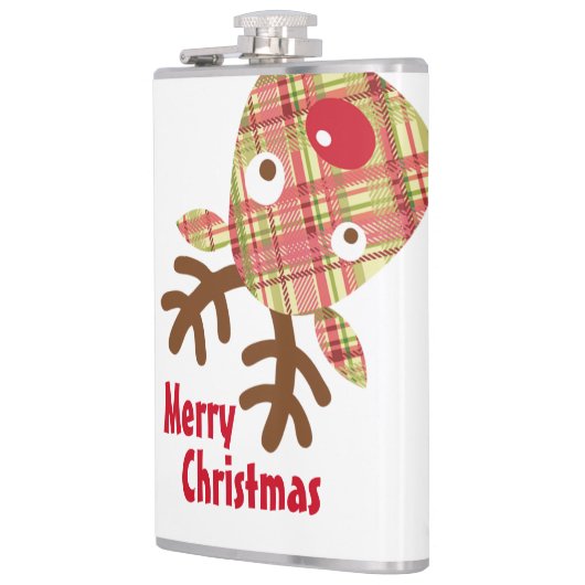 Flasques Joyeux Noël Tipsy Reindeer (Gauche)