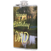 Flasques Joyeux père d'anniversaire (Gauche)