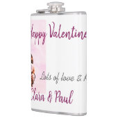 Flasques Joyeux Valentines jour moderne baisers amour ajout (Gauche)