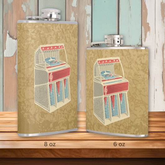 Flasques Juke-box Grunge