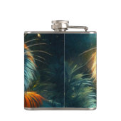 Flasques Jungle au clair de lune de tigres (Dos)