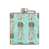 Flasques Jungle d'ananas - Aqua (Dos)