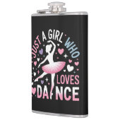 Flasques Juste une fille qui aime la danse (Gauche)