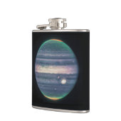 Flasques JWST Image de la planète Jupiter en infrarouge (Gauche)