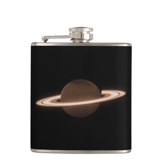 Flasques JWST James Webb télescope spatial Saturn Infraroug (Devant)