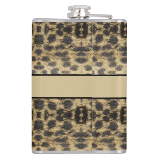 Flasques KaleidoCheetah, personnalisé (Dos)