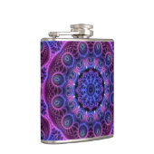 Flasques Kaleidoscope Apophyse Coeurs Mandala (Droite)