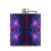 Flasques Kaleidoscope Apophyse Coeurs Mandala (Dos)