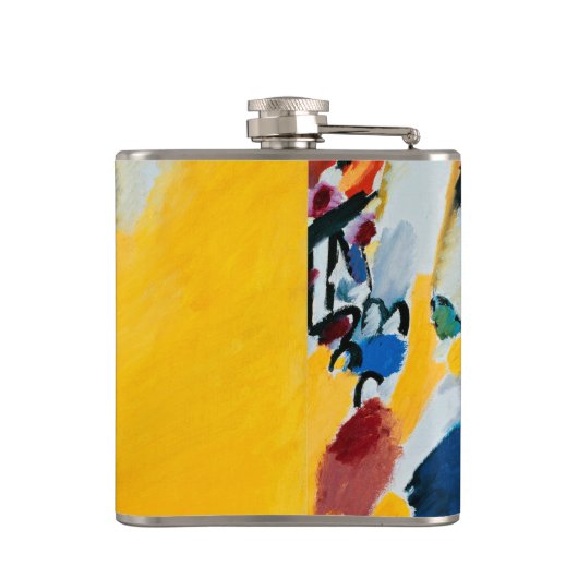 Flasques Kandinski Impression III Concert Peinture Abstrait (Dos)